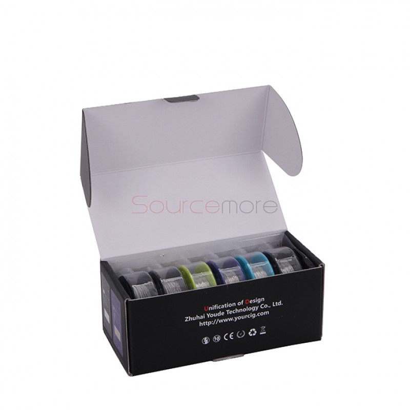 Youde UD Wire Box 6 Different Heating Resistance Wires in One Box-Black
