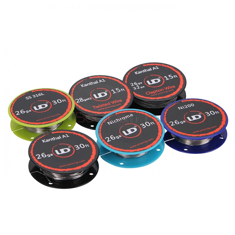 Youde UD Wire Box 6 Different Heating Resistance Wires in One Box-Black