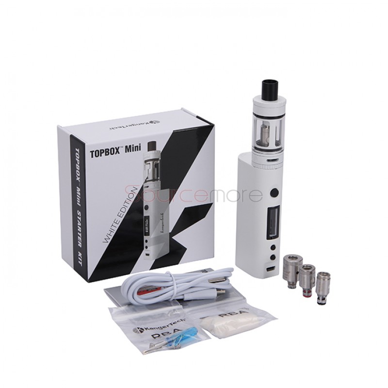 Kanger Topbox Mini Kit with Toptank Mini - White
