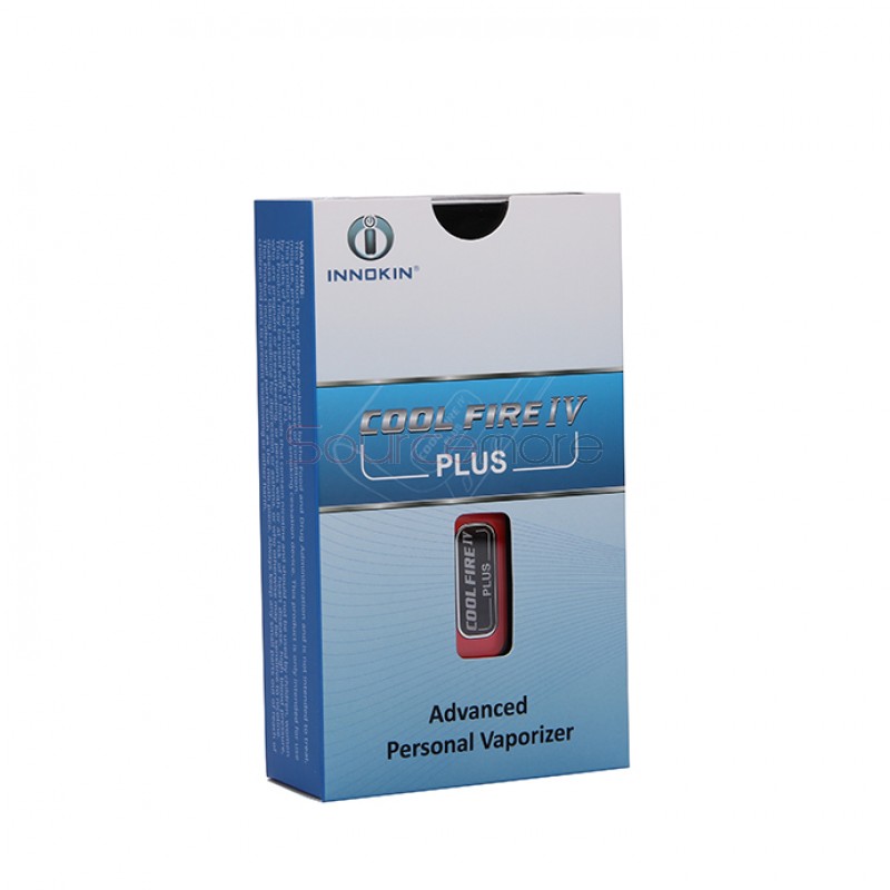 Innokin Cool Fire IV Plus 70W  VW Mod 3300mah Built-in Battery OLED Displaying with 510 Connection -Red