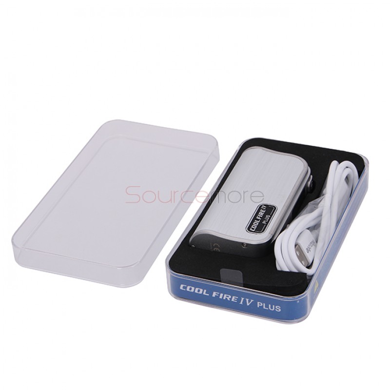 Innokin Cool Fire IV Plus 70W  VW Mod 3300mah Built-in Battery OLED Displaying with 510 Connection -Stainless Steel