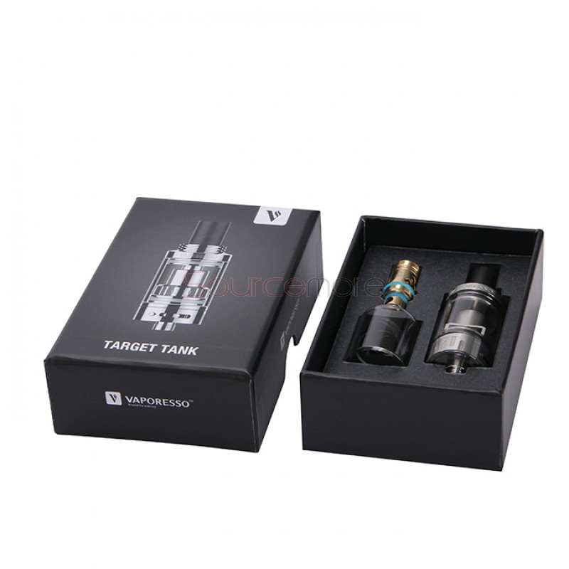Vaporesso TARGET Tank 3.5ml Liquid Capacity with Ceramic cCELL Coil 510 Thread-Stainless Steel