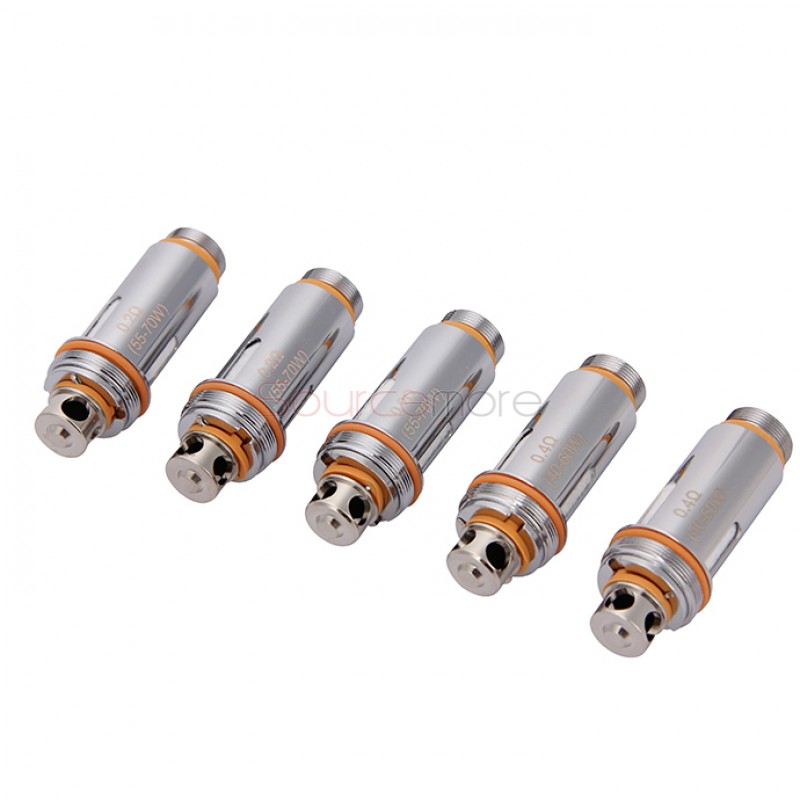 Aspire Cleito Tank Replacement Coil Head 5pcs - Dual Clapton 0.2ohm