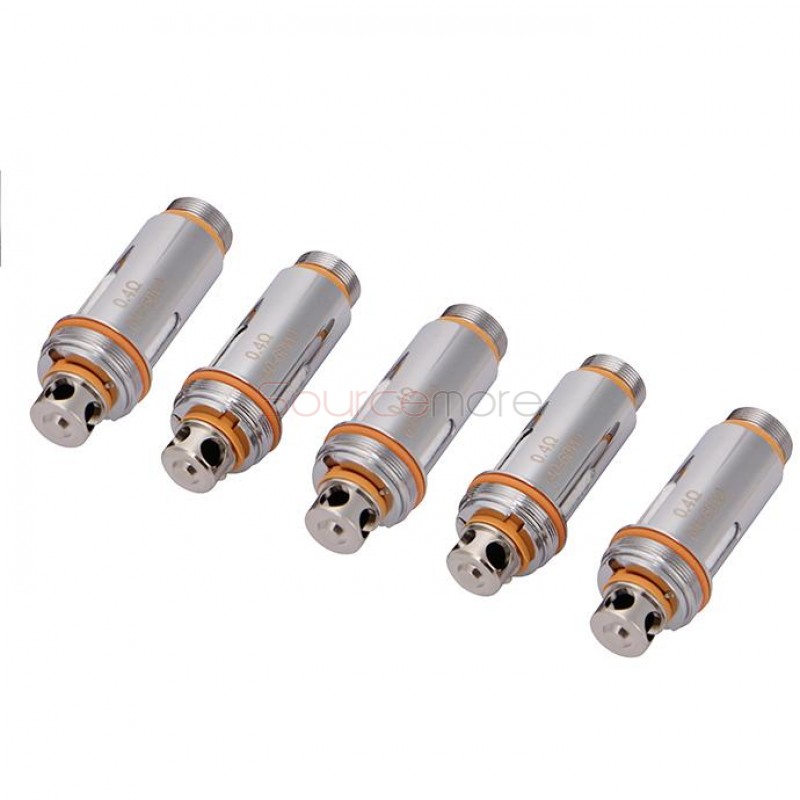 Aspire Cleito Tank Replacement Coil Head 5pcs - Dual Clapton 0.4ohm