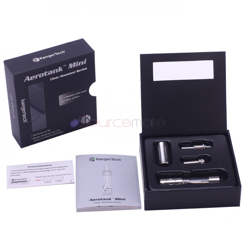Kanger Aerotank Mini Clearomizer Dual Coil with 1.5ml Capacity