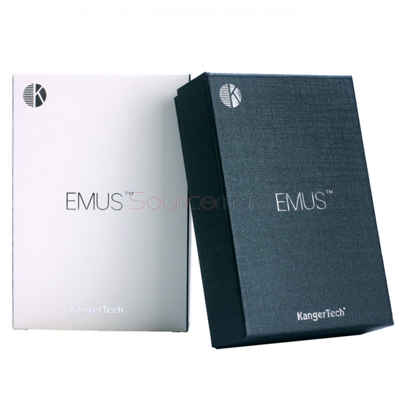 Kanger EMUS Starter Kit 1.2ml Atomizer 500mah  Battery 2-in-1 EU Plug-Black