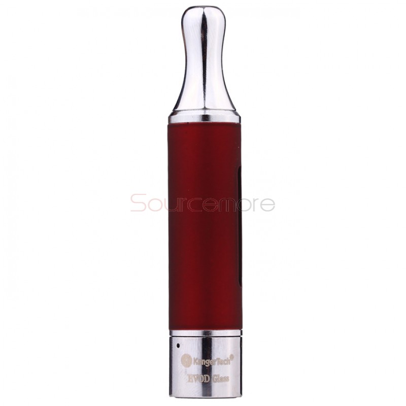 Kangertech EVOD Glass Clearomizer Bottom Dual Coil Clearomizer 1.5ml -Black