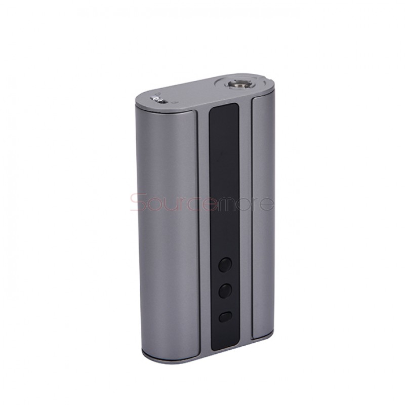 Eleaf iStick TC 100W Box Mod Powered by Dual 18650 Cells Upgradeable Firmware Switchable TC(Ni/Ti/SS/TCR)/VW/Bypass Modes-Grey
