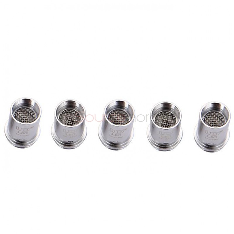 Youde UD Replacement Coil Head for Balrog 70W TC Starter Kit MVOCC Mesh Vertical Organic Cotton Coil Head 5pcs -1.8ohm