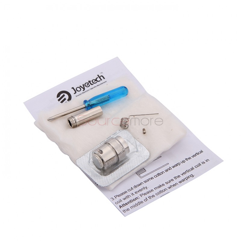 Joyetech Bottom Feeding Replacement Coil Head BF RBA Head for CUBIS Atomizer Vertical and Horizonal Rebuilding Available 5pcs