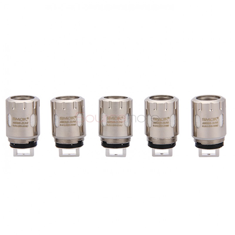 SMOK Sub-ohm Edition Replacement Coil Micro CLP2 Core for TFV4 Series Tanks Patented Clapton Dual Core 5pcs-0.3ohm
