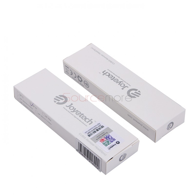 Joyetech Bottom Feeding TC Replacement Coil Head BF-Ni Temperature Control Head for CUBIS Atomizer 5pcs-0.2ohm
