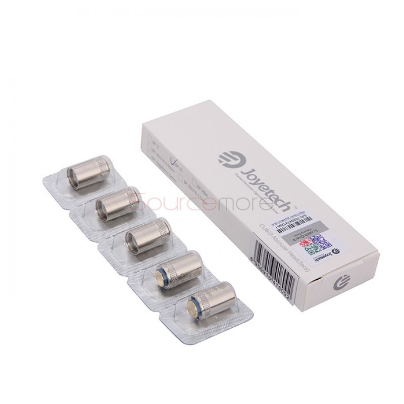 Joyetech Bottom Feeding TC Replacement Coil Head BF-Ni Temperature Control Head for CUBIS Atomizer 5pcs-0.2ohm