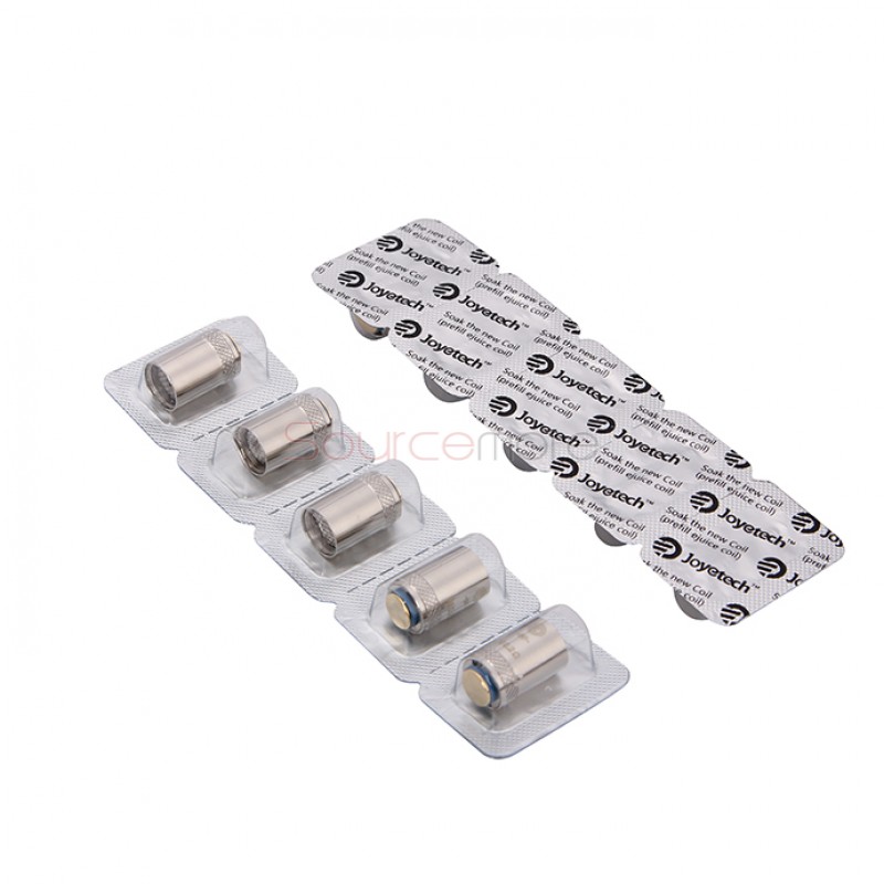 Joyetech Bottom Feeding TC Replacement Coil Head BF-Ni Temperature Control Head for CUBIS Atomizer 5pcs-0.2ohm