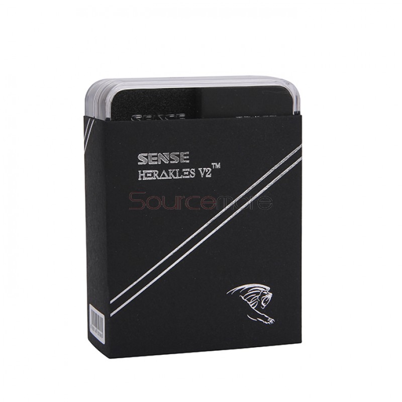  Sense Herakles V2 2.0ml Tank Top Filling Tri Parallel Coil Design 22mm Diameter Atomizer-Silver