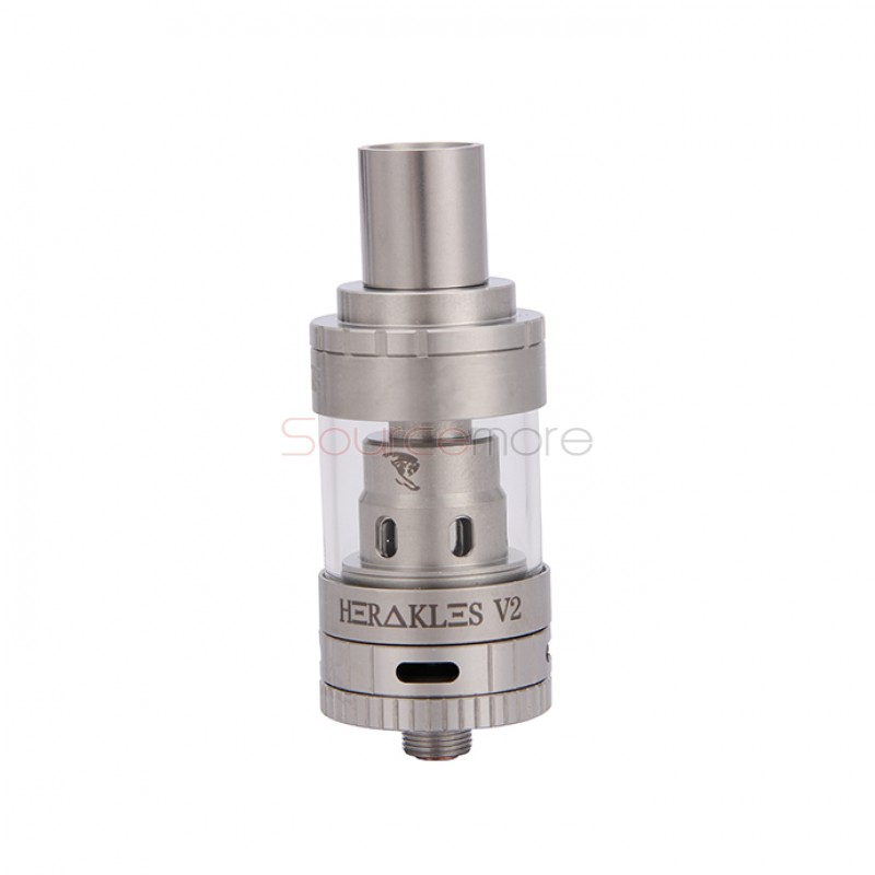  Sense Herakles V2 2.0ml Tank Top Filling Tri Parallel Coil Design 22mm Diameter Atomizer-Silver