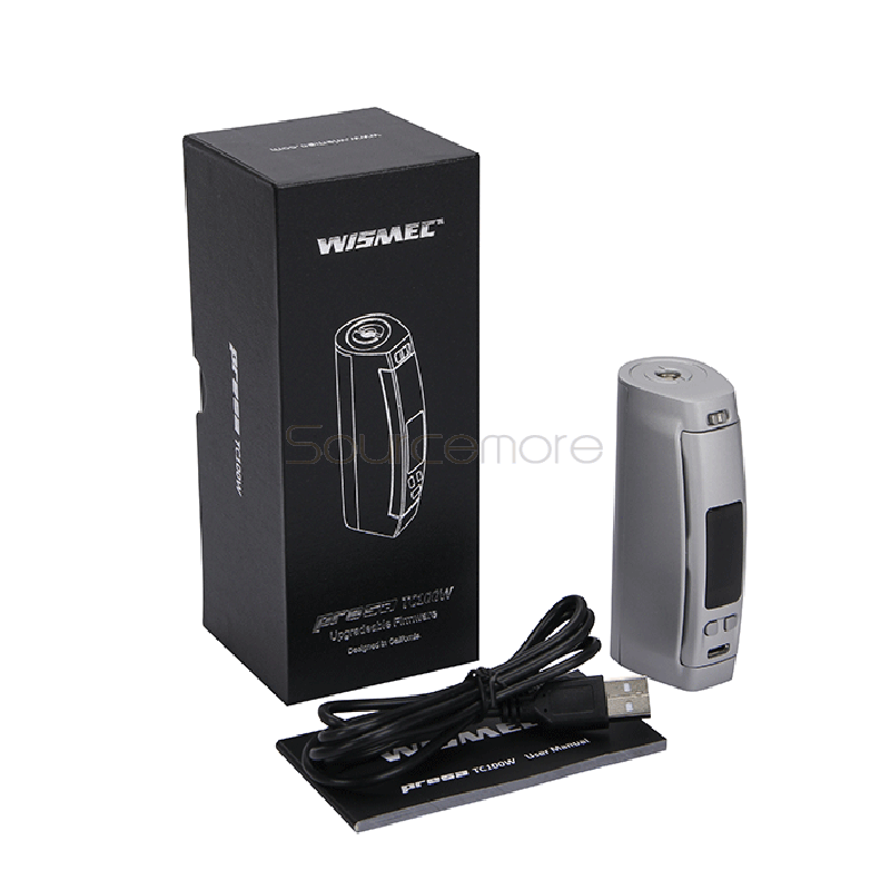 Wismec Presa TC 100W Mod - Silver