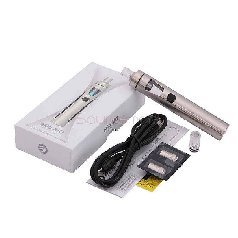 Joyetech eGo ONE AIO Starter Kit 2.0ml Liquid Capacity Adjustable Airflow USB Charging All-in-one Kit-Silver