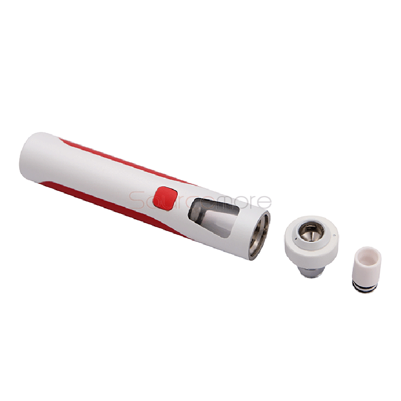 Joyetech eGo ONE AIO Starter Kit 2.0ml Liquid Capacity Adjustable Airflow USB Charging All-in-one Kit-Red+White