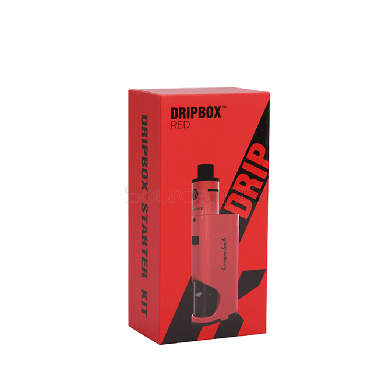 Kanger Dripbox Starter Kit 7.0ml Subdrip 60w Dripmod Powered by 18650 Cell Replaceable Dripping Coil -Red