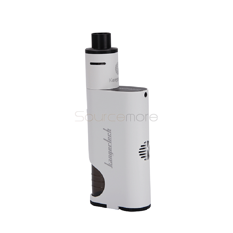 Kanger Dripbox Starter Kit 7.0ml Subdrip 60w Dripmod Powered by 18650 Cell Replaceable Dripping Coil -White