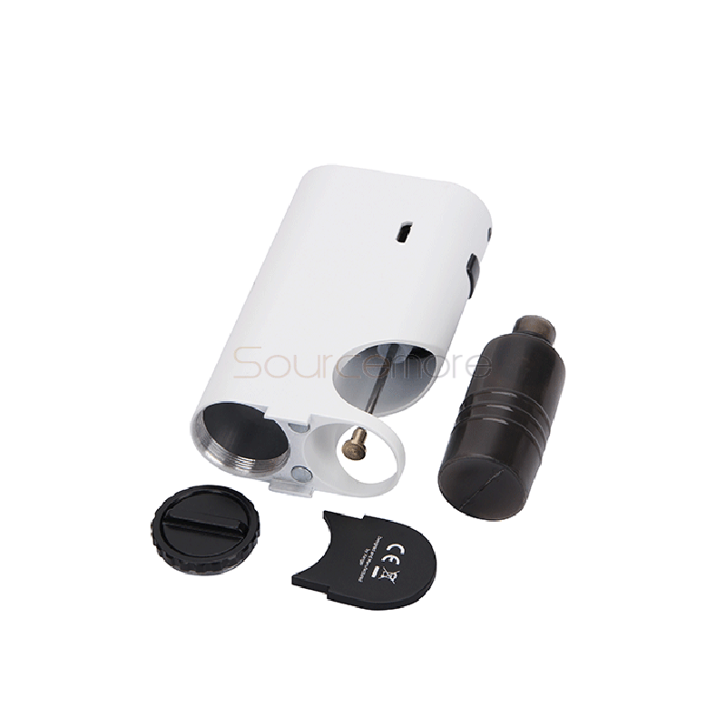 Kanger Dripbox Starter Kit 7.0ml Subdrip 60w Dripmod Powered by 18650 Cell Replaceable Dripping Coil -White