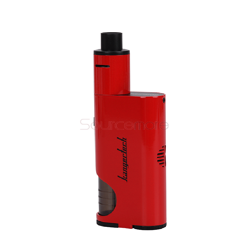 Kanger Dripbox Starter Kit 7.0ml Subdrip 60w Dripmod Powered by 18650 Cell Replaceable Dripping Coil -Red