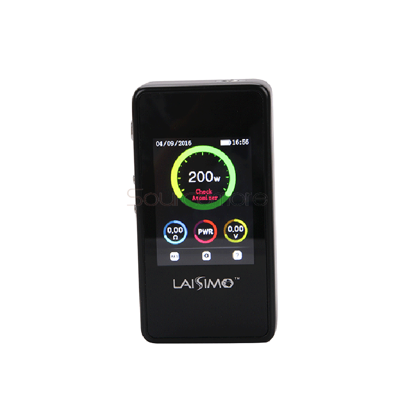 Laisimo L1 200W TC Box Mod - Black