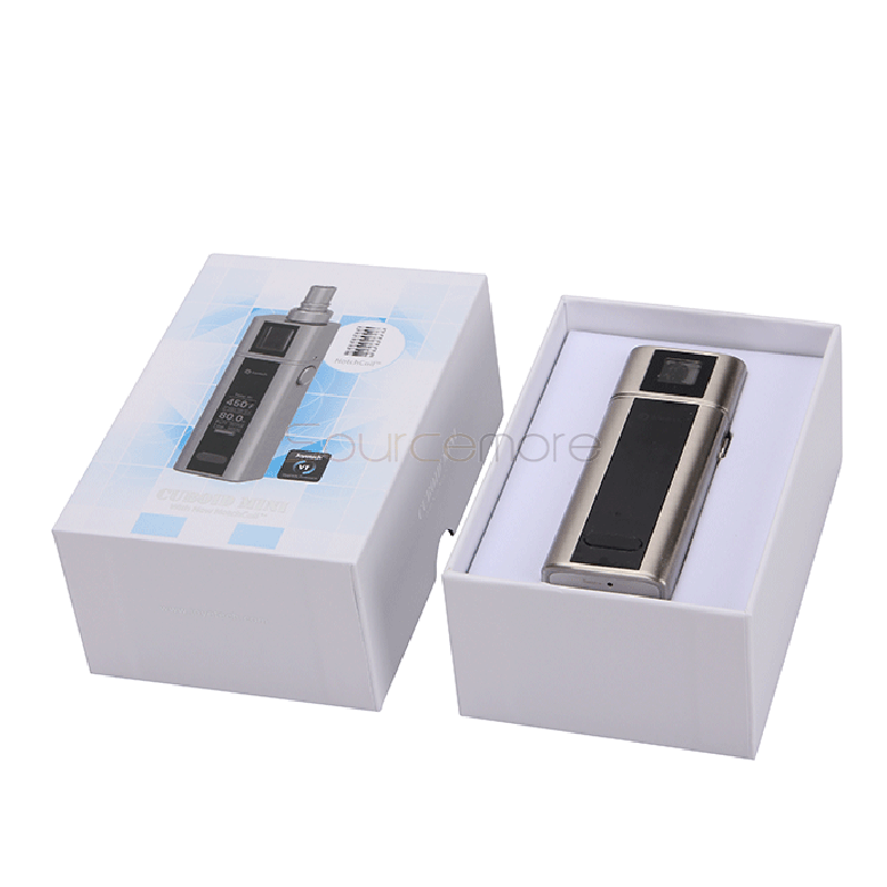 Joyetech Cuboid Mini Kit 5.0ml Liquid Capacity Atomizer and 2400mah Capacity Mod Support VW/VT/Bypass/TCR Mode-Silver