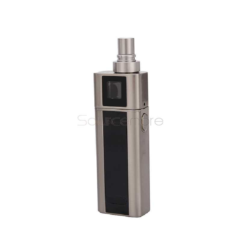 Joyetech Cuboid Mini Kit 5.0ml Liquid Capacity Atomizer and 2400mah Capacity Mod Support VW/VT/Bypass/TCR Mode-Silver