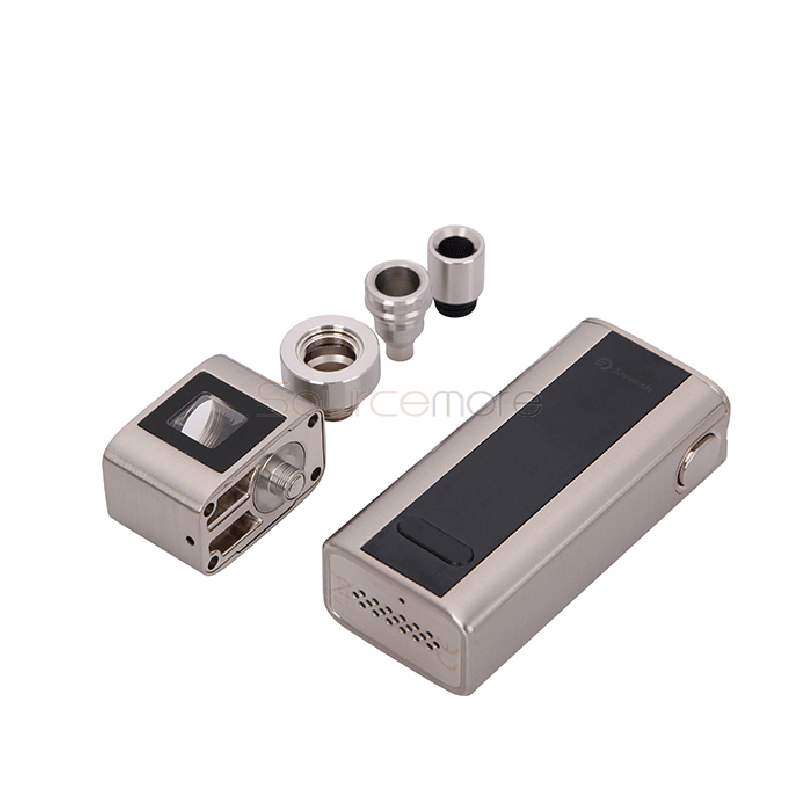 Joyetech Cuboid Mini Kit 5.0ml Liquid Capacity Atomizer and 2400mah Capacity Mod Support VW/VT/Bypass/TCR Mode-Silver
