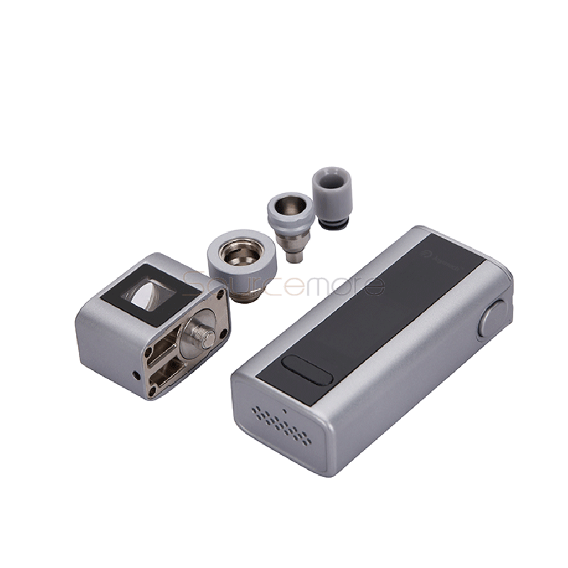 Joyetech Cuboid Mini Kit 5.0ml Liquid Capacity Atomizer and 2400mah Capacity Mod Support VW/VT/Bypass/TCR Mode-Grey