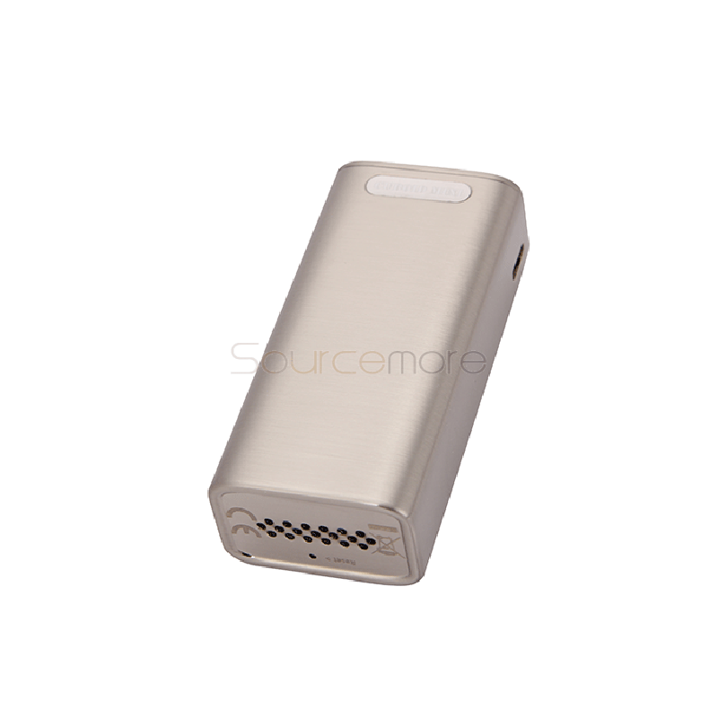 Joyetech Cuboid Mini 80W TC OLED Screen Box Mod with VW/VT/Bypass/TCR Mode and Upgradable Firmware Function-Silver