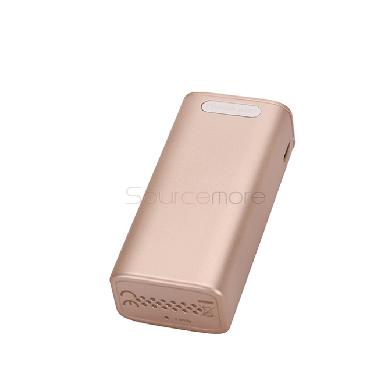 Joyetech Cuboid Mini 80W TC OLED Screen Box Mod with VW/VT/Bypass/TCR Mode and Upgradable Firmware Function-Gold