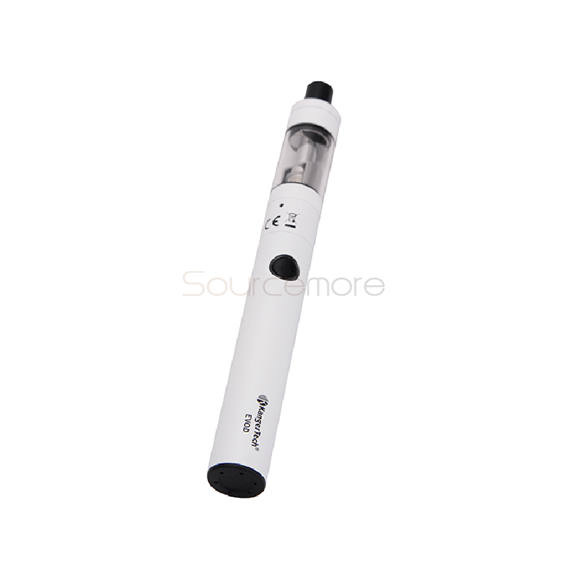 Kanger Top Evod Top-filling Design VOCC-T 1.7ml Top Evod Tank with 650mah Evod Battery Starter Kit-White