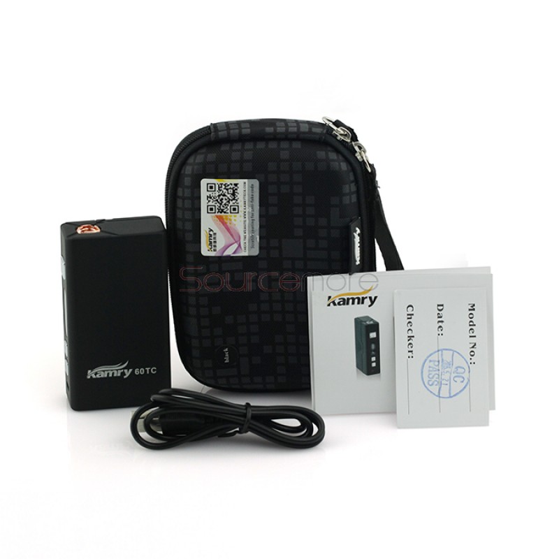 Kamry 60 VV/VW TC Temperature Control Box Mod - black