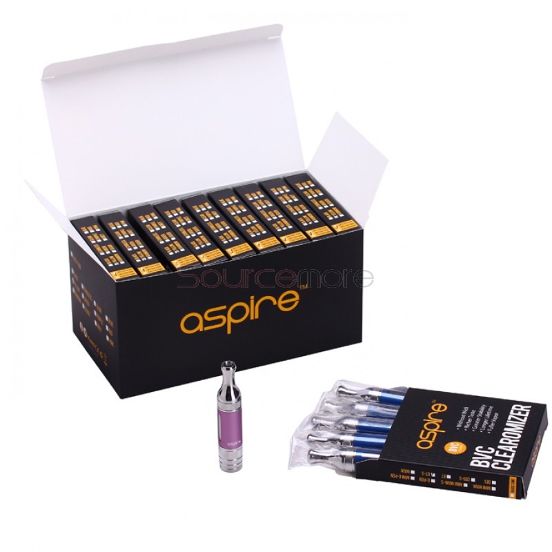 Aspire ET-S BVC Clearomizer 5pcs - Yellow