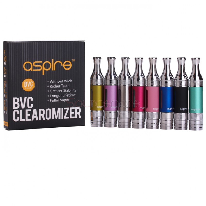 Aspire ET-S BVC Clearomizer 5pcs - Yellow