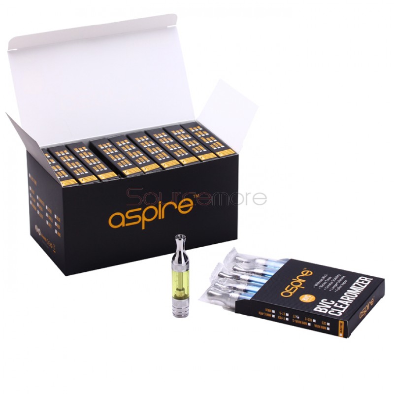 Aspire ET  BVC Clearomizer 5pcs - Black
