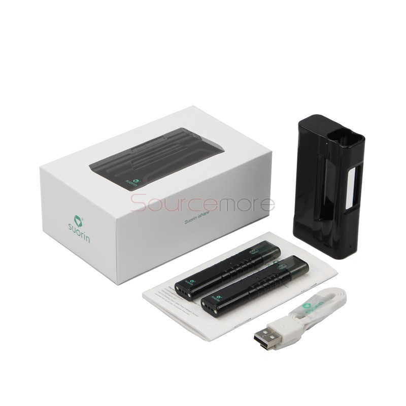 Suorin Ishare Pod Dual Kit - Black