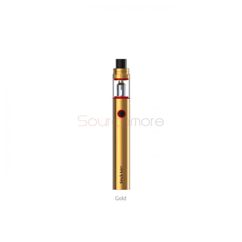 Smok Stick M17 2ml with 1300mah All-in-One Starter Kit- Gold