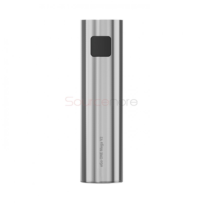 Joyetech eGo One Mega V2 Battery  2300mah Capacity with Direct Output and Constant Voltage Output Modes -Silver
