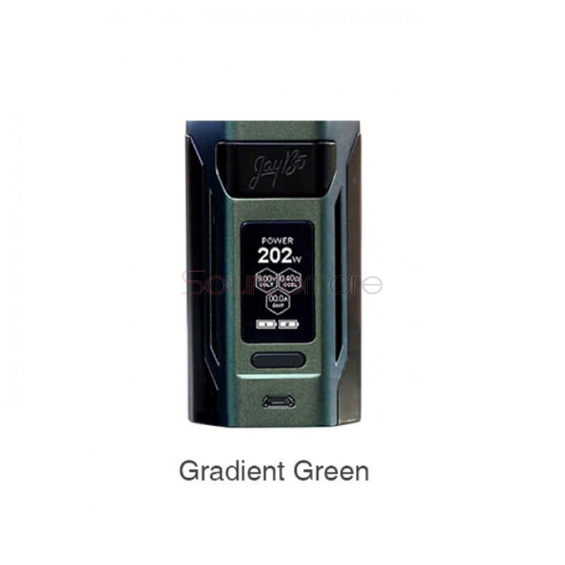 Wismec Reuleaux RX2 21700 Mod - Gradient Green