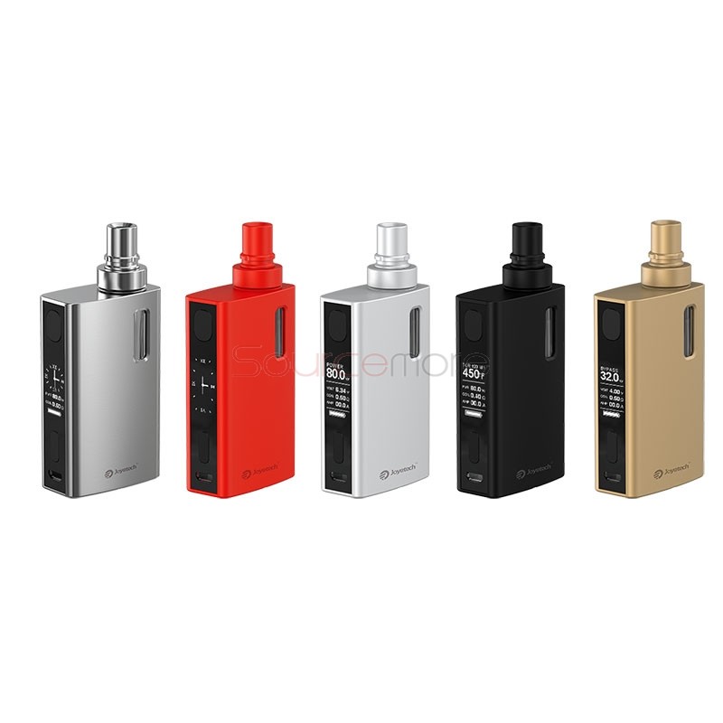 Joyetech eGrip II TFTA-Tank Technology All-in-One OLED Screen Kit  2100mah Capacity Battery and 2ml Liquid Capacity Tank-Gold