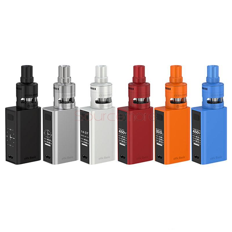 Joyetech eVic Basic Kit 1500mah eVic Basic 40W Mod with 2ml Cubis Pro Mini Atomizer