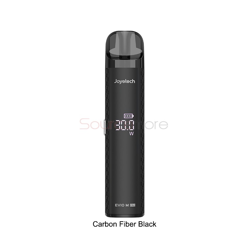 Joyetech EVIO M Pro Kit with EVIO Grip Pod 0.8ohm Carbon Fiber Black