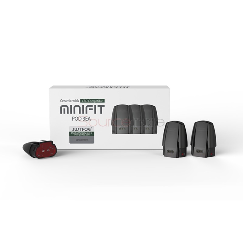 Justfog Minifit Ceramic Pod Cartridge 3pcs