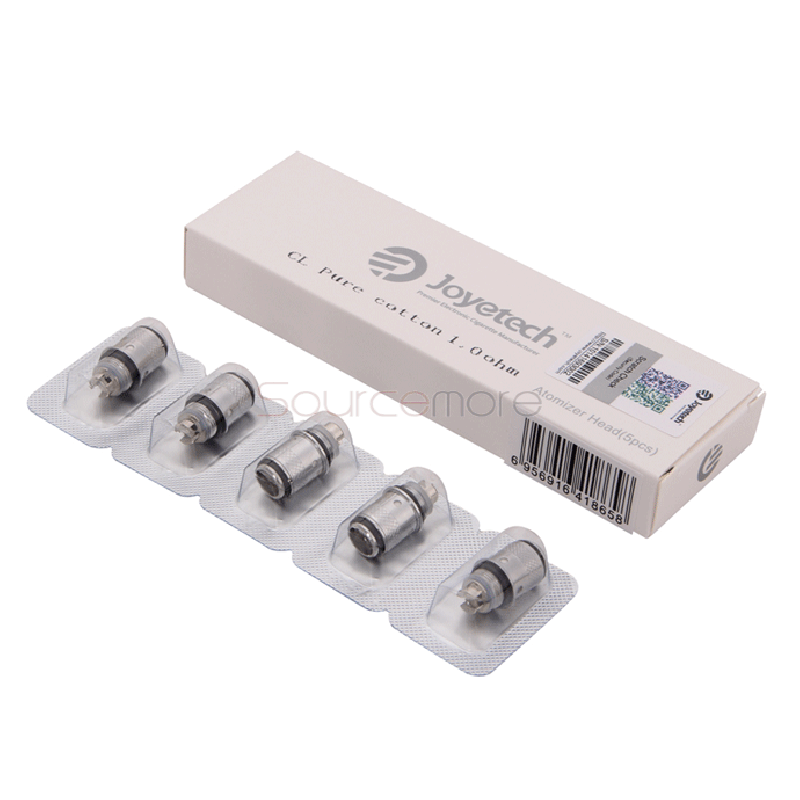 Joyetech eGo One V2 Replacement Coil Head Pure Cotton CL Head 5pcs-1.0ohm