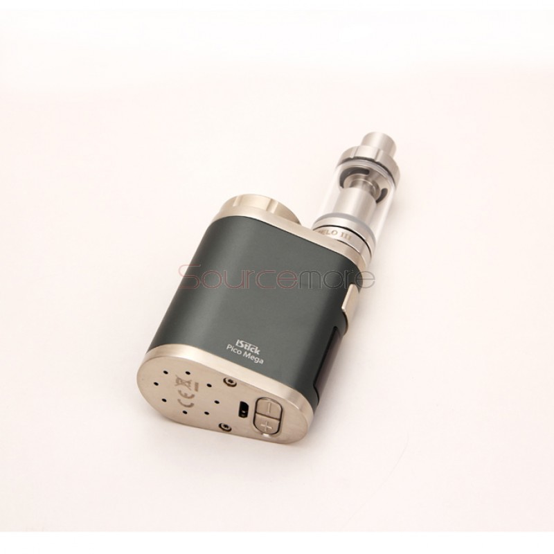 Eleaf iStick Pico Mega Kit 4.0ml Melo 3 Atomizer and TC 80W iStick Pico Mega Mod- Grey