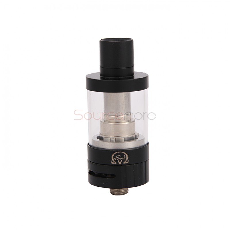 Innokin iSub V Top-Fliing Design 3.0ml Liquid Capacity Tank with No Spill Coil Swap System-Black